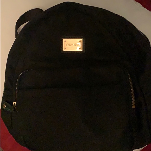 Calvin Klein Handbags - Calvin Klein black mini backpack